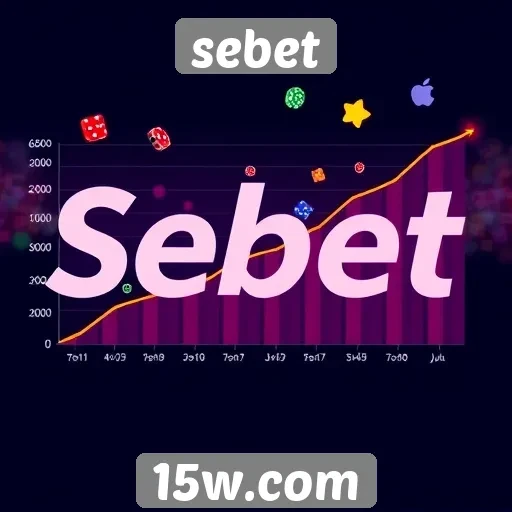 Análise do crescimento do site de jogos sebet